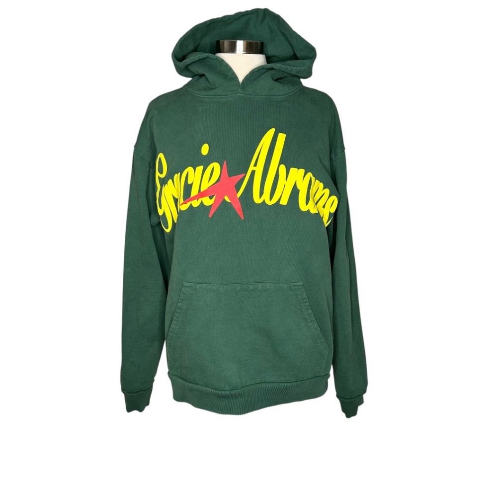 Gracie Abrams Green Star Hoodie Large